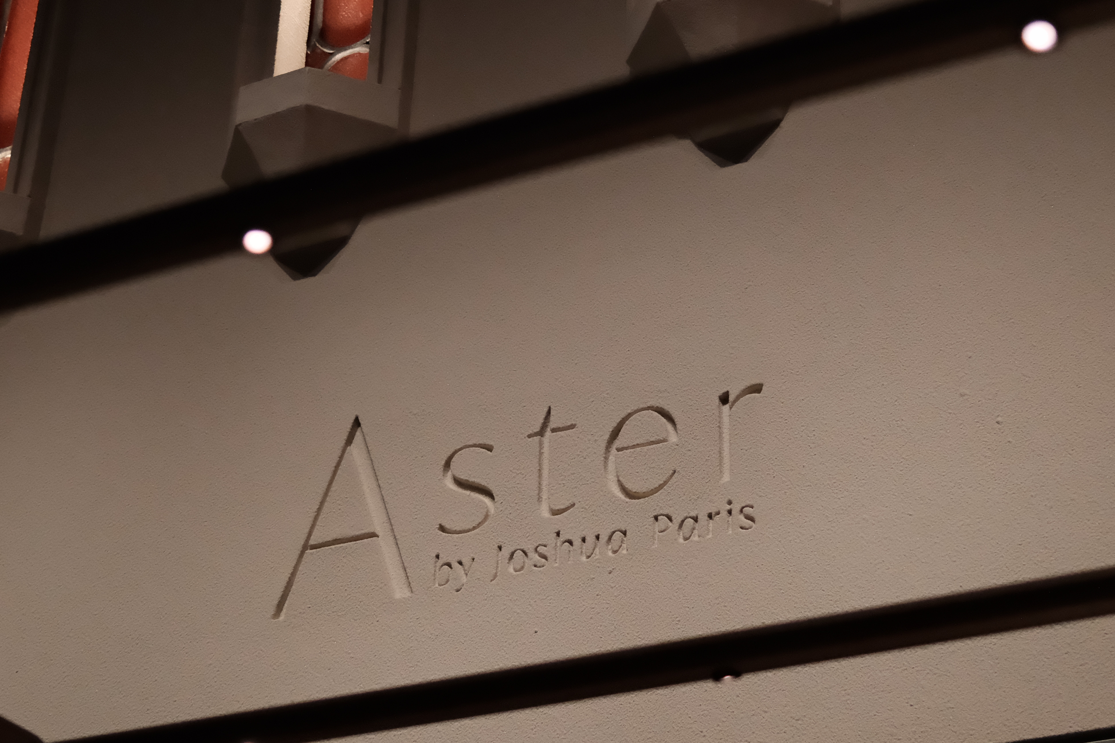 Aster interior detail